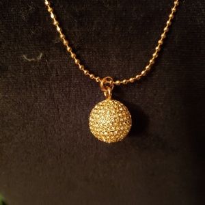 Michael Kors Jewelry - MK MICHAEL KORS rose gold ball Sweater necklace. Michael Kors Jewelry - MK MICHAEL KORS rose gold ball Sweater necklace.